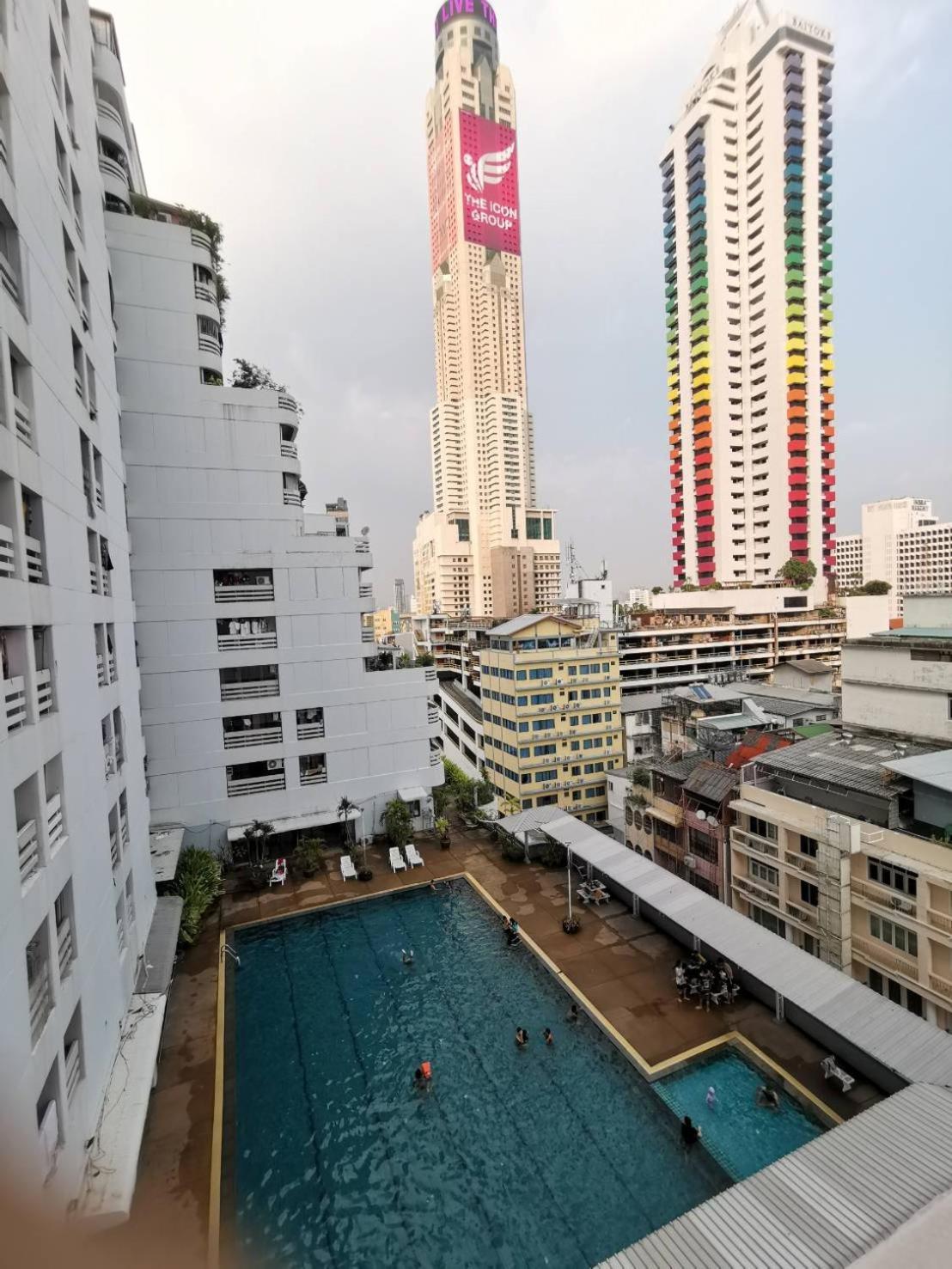 Tower Resident In The Heart Of Bangkok Shopping Center Appartement Makkasan Kamer foto